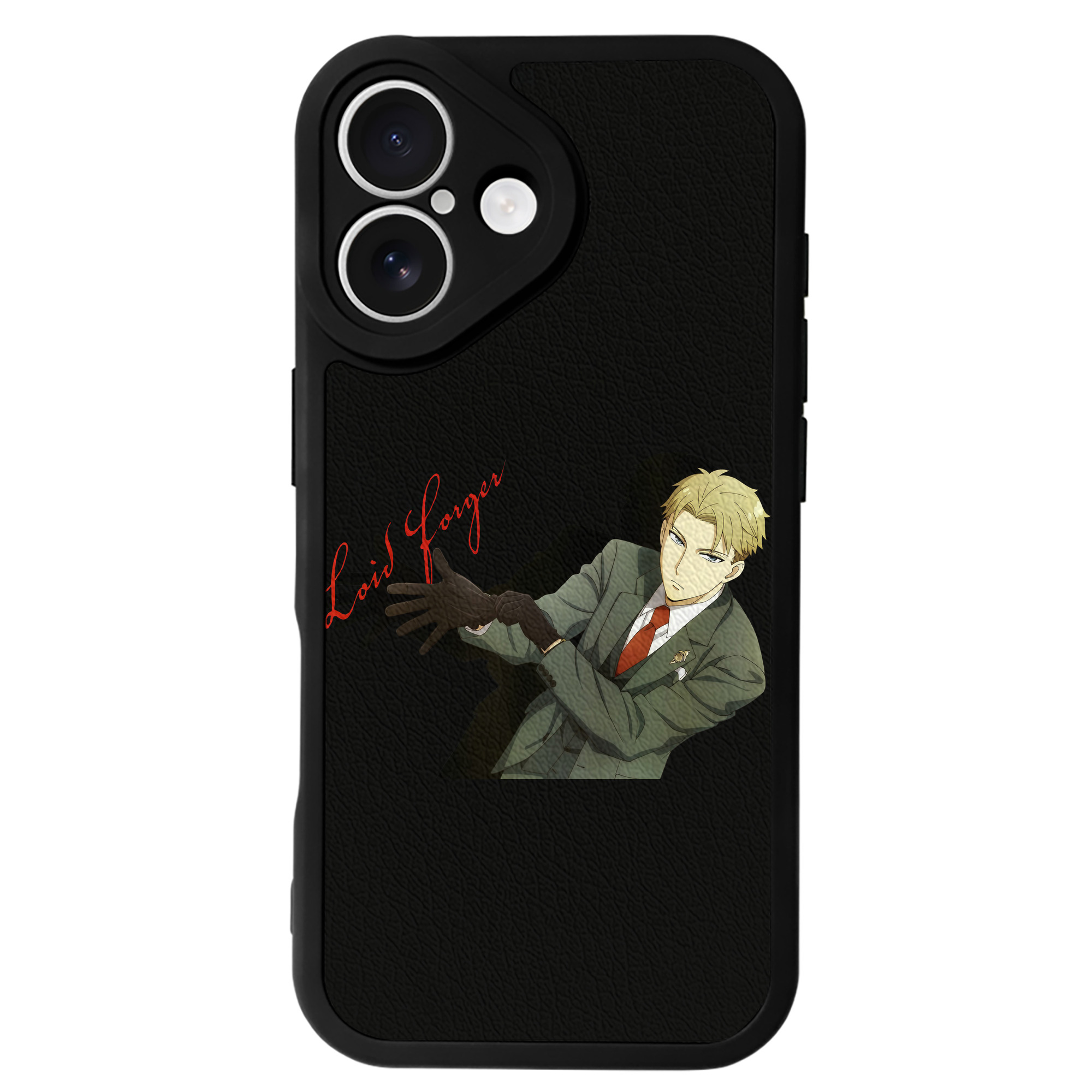 （画像用） SPY×FAMILY间谍家家酒 【iPhone 16シリーズ対応】シリコンスマホケース（レザー調） 材質：シリコン